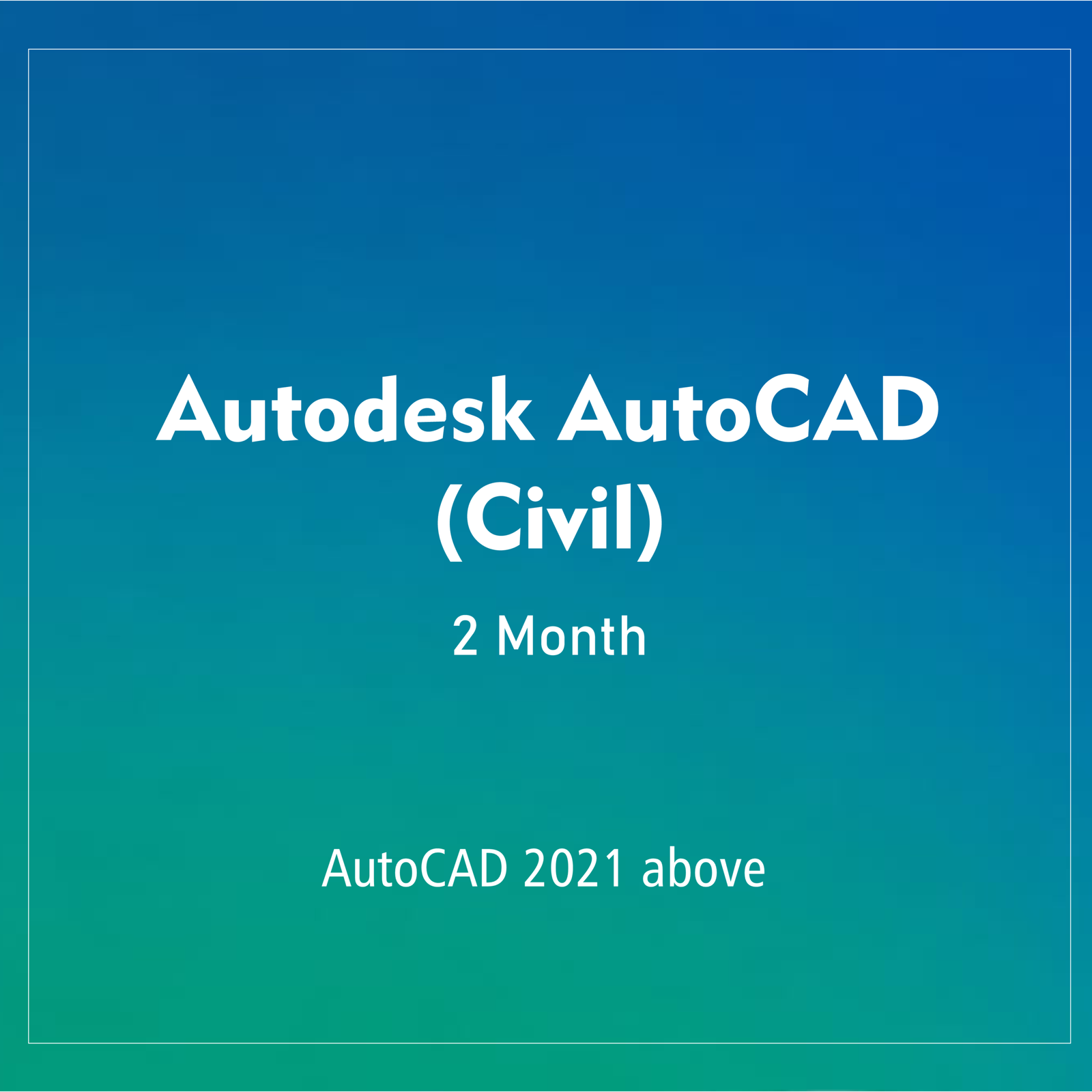 AUTODESK AUTOCAD (CIVIL)