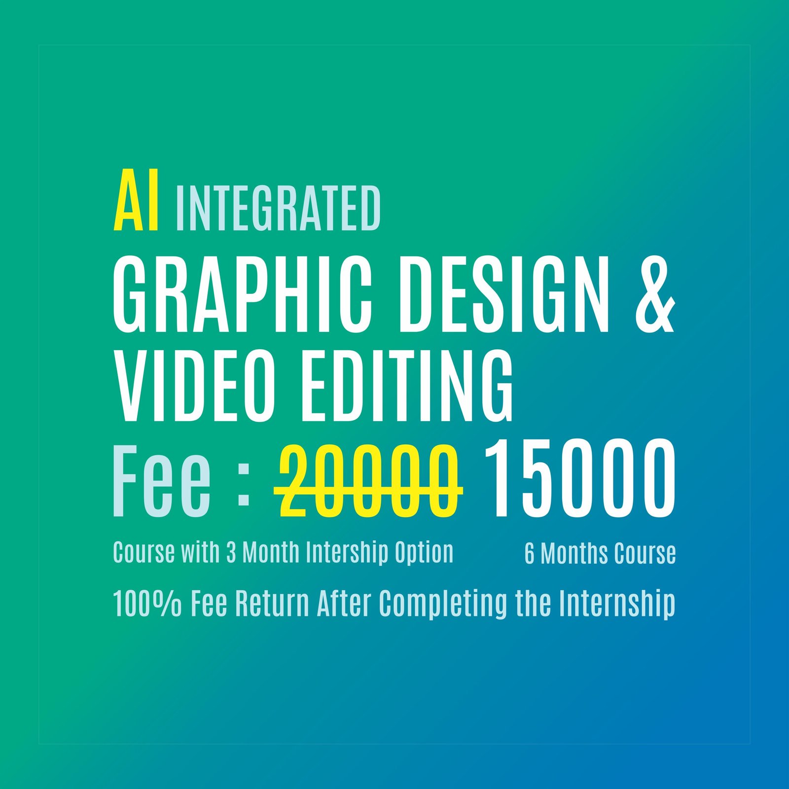 GRAPHIC DESIGN & VIDEO EDITING