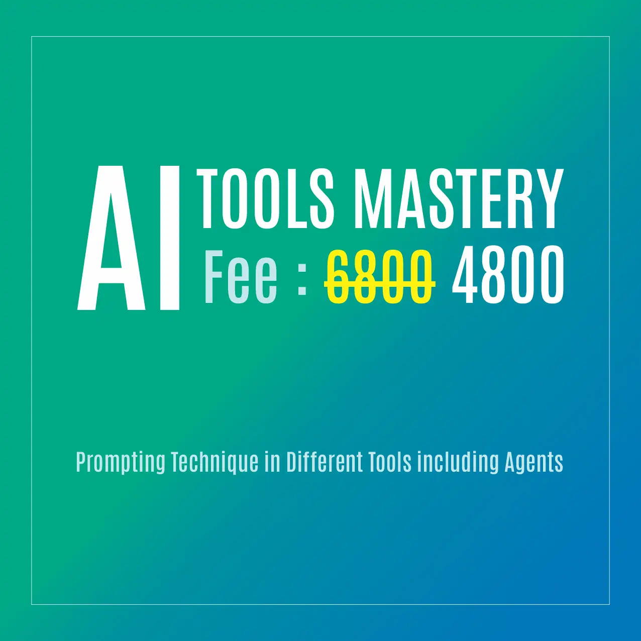 AI TOOLS MASTERY